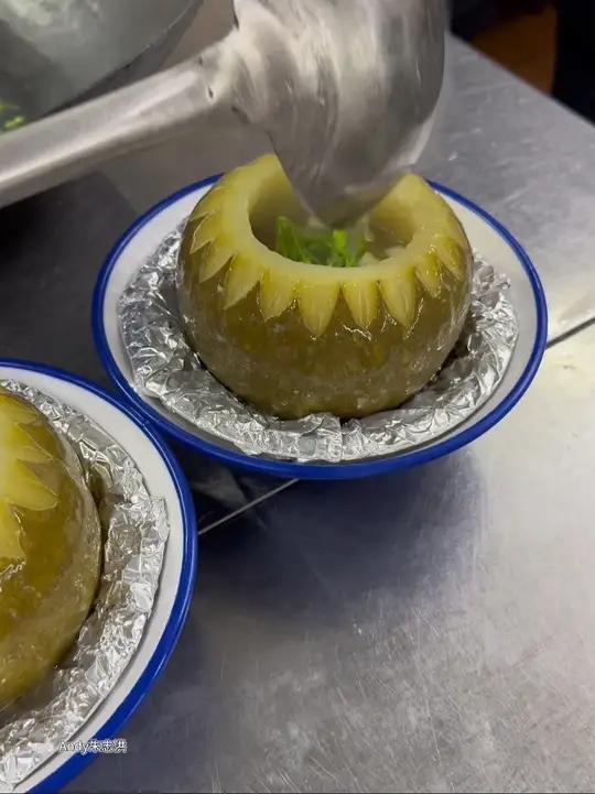 夏季汤水：八宝冬瓜盅 万物皆可种草搜