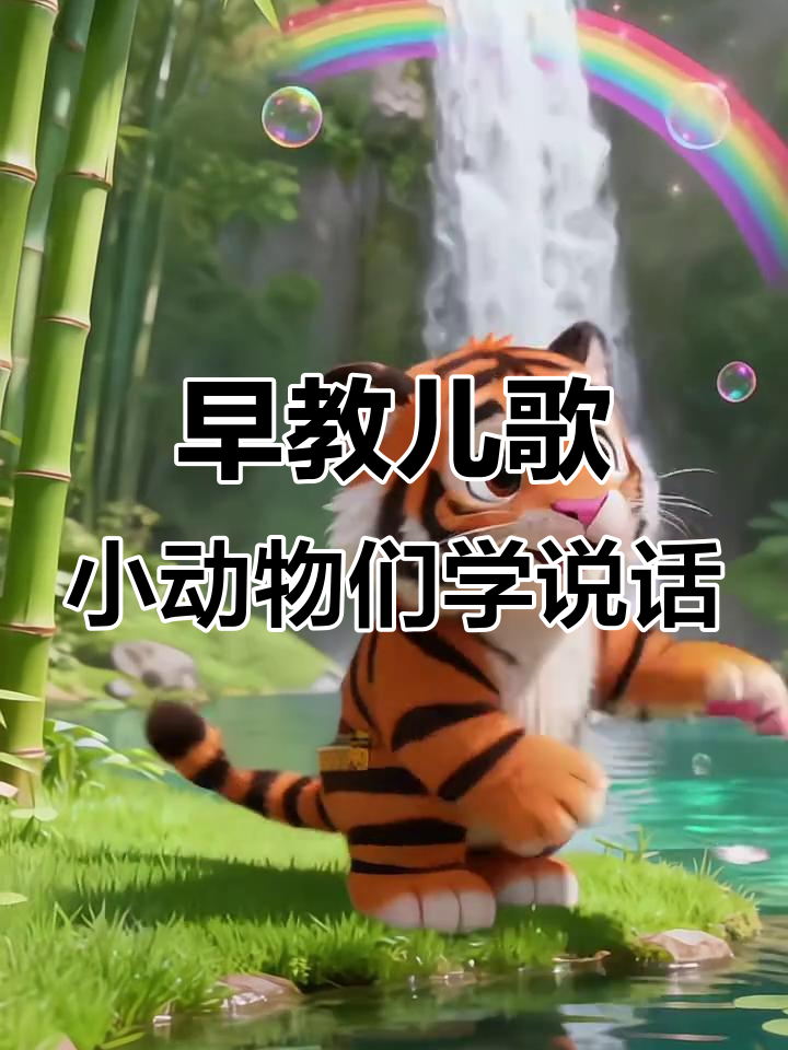 小青蛙、小黄鸭与小花猫，动物叫声大集合！