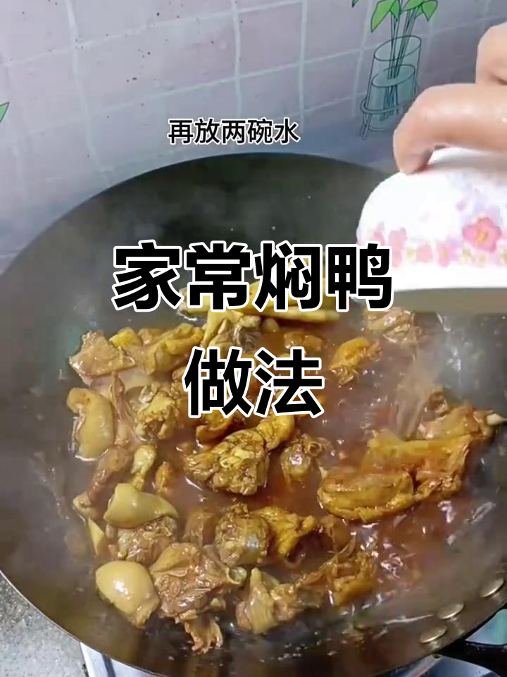 客家传统焖鸭,鲜香入味让人食欲大开