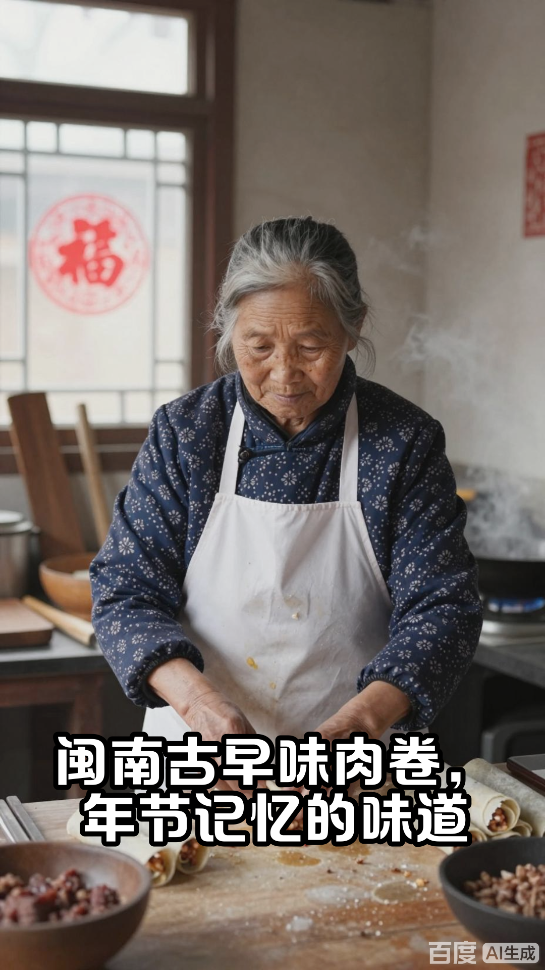 闽南古早味肉卷，年节记忆的味道