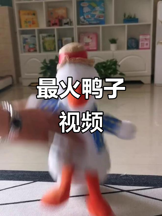 最近最火的鸭子视频,竟然是一只爱蹦极的沙雕鸭!