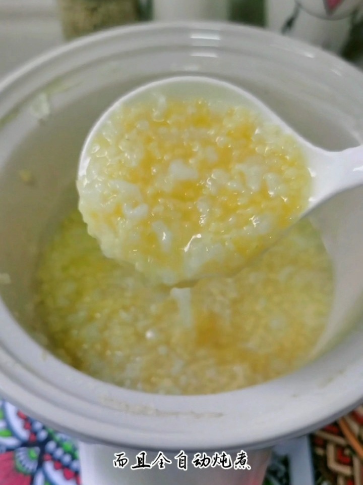 这个锅太好用了,煮粥粘稠细软