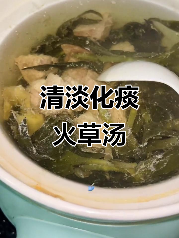 广东靓汤：痰火草炖瘦肉，清热下火的完美搭配