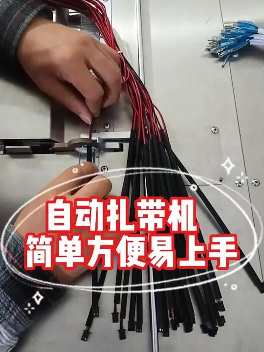 用扎带机代替手工扎扎带,不止快一点,更不止省一点!新人即可直接上手操作!找扎带机厂家就找东
