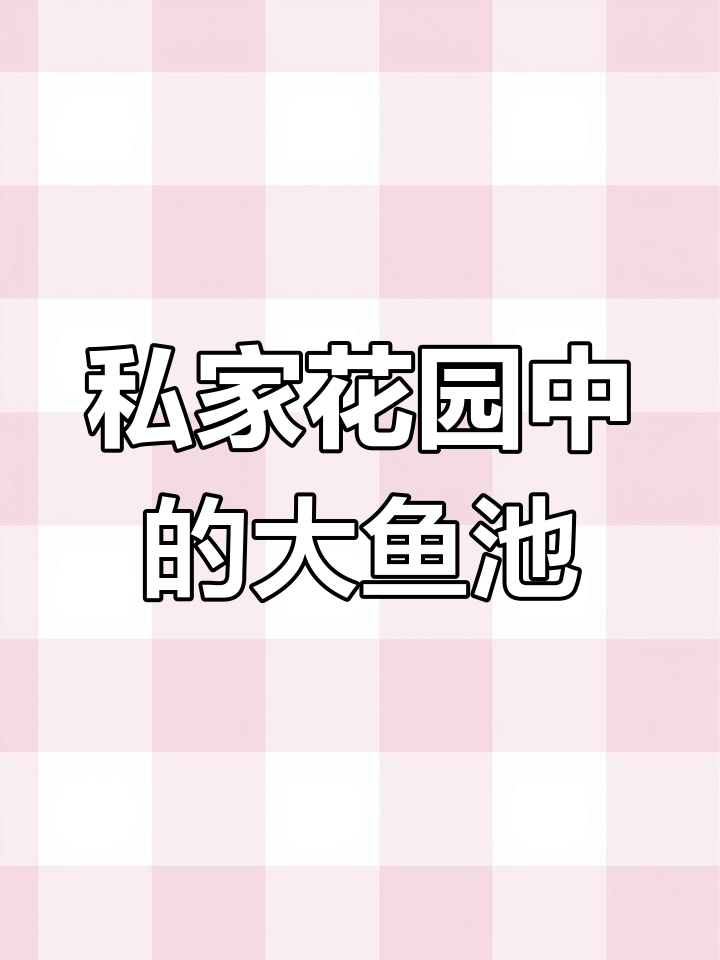 小院子也能打造大鱼池,假山流水设计让庭院更生动