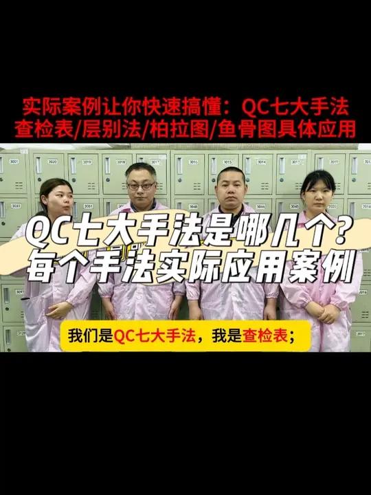 实际案例让你快速掌握:QC七大手法!查检表、层别法、柏拉图和鱼骨图:具体作用+实操步骤+应