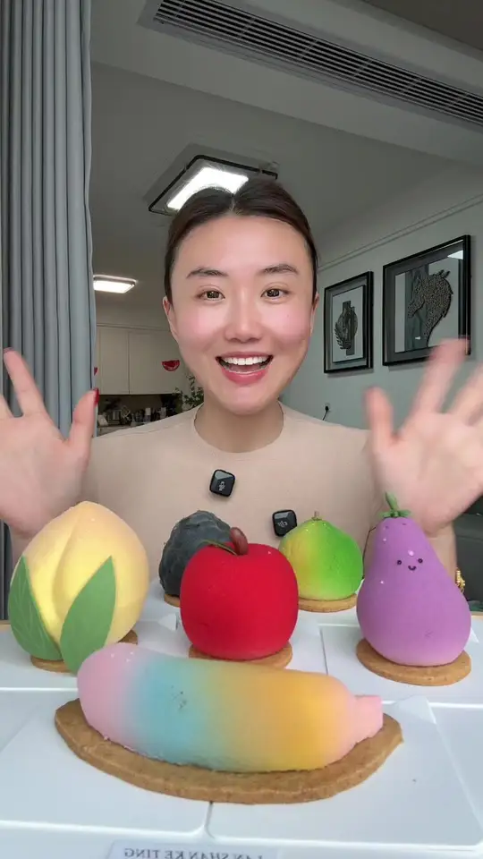 仿真水果慕斯蛋糕