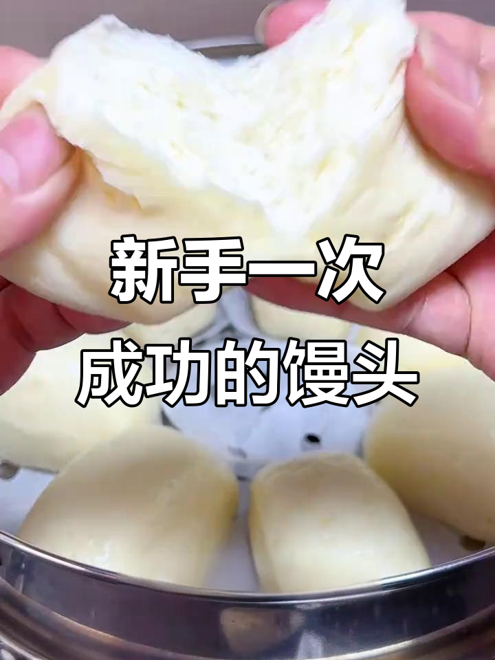 第一次做馒头就成功,新手也能轻松做出松软甜馒头