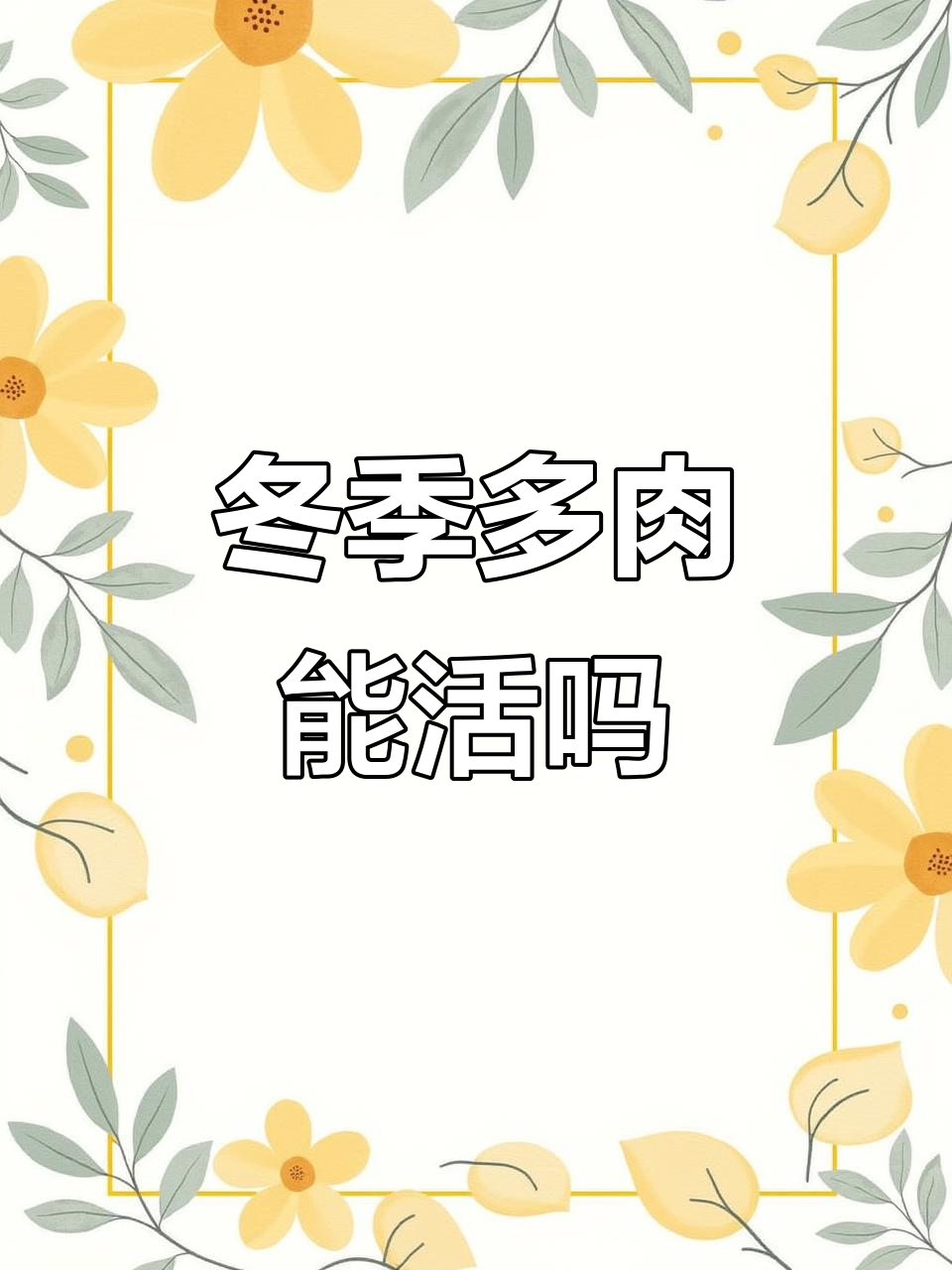 多肉根部烂了,能否熬过冬天?从颈部折断重新埋入土里
