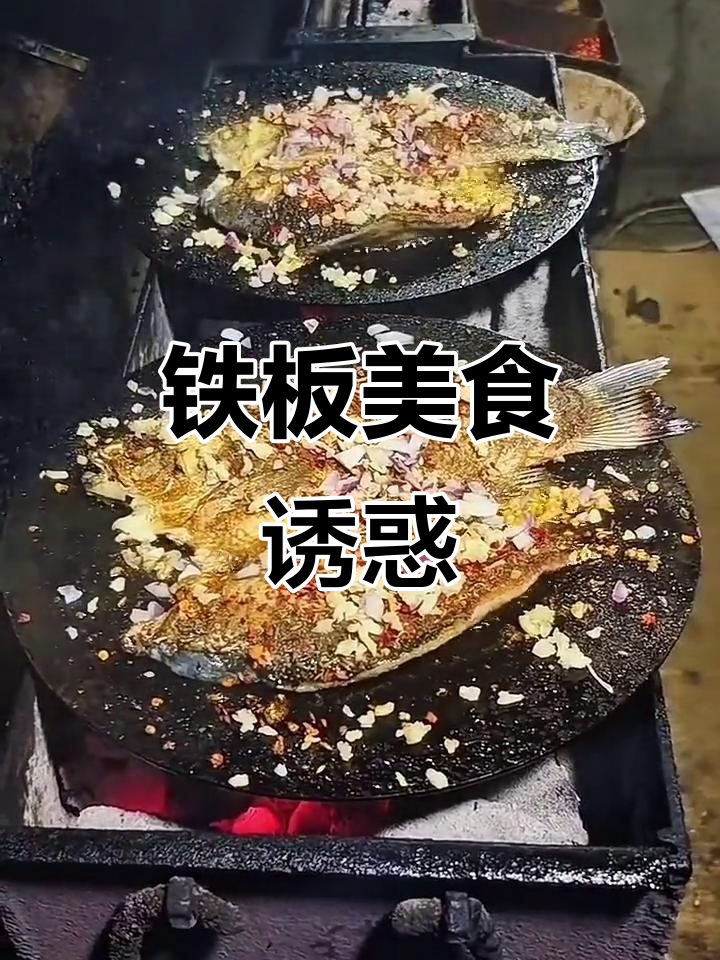 铁板煎鱼,香气扑鼻,任何食材都能轻松做出美味!