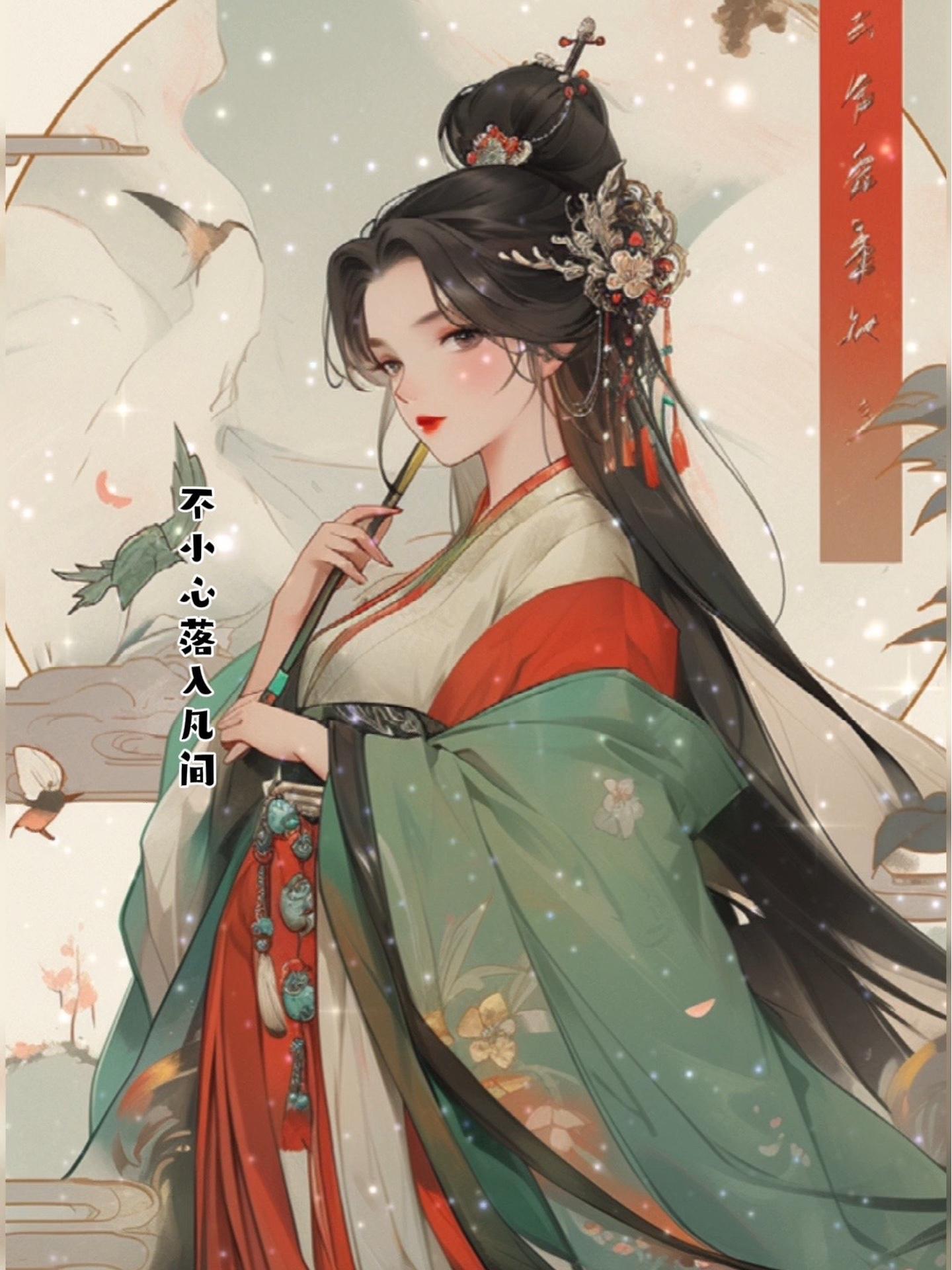 古风 古装仙女插画图集 古风头像 古装美女 唯美古风