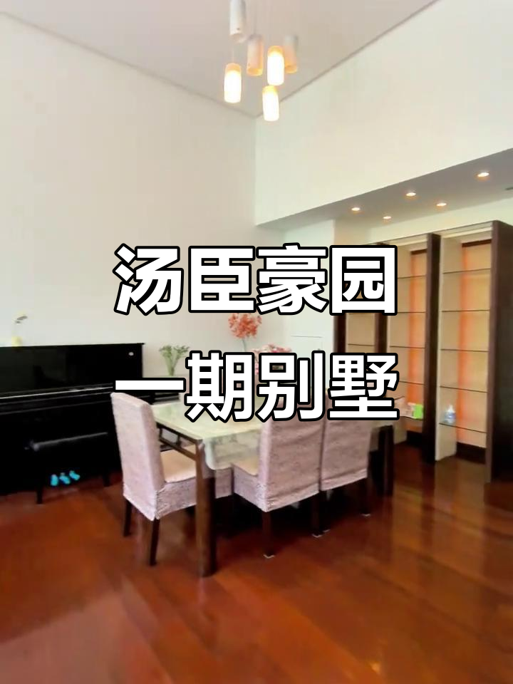 汤臣豪园一期227平南厅别墅,豪华配置与舒适生活完美结合