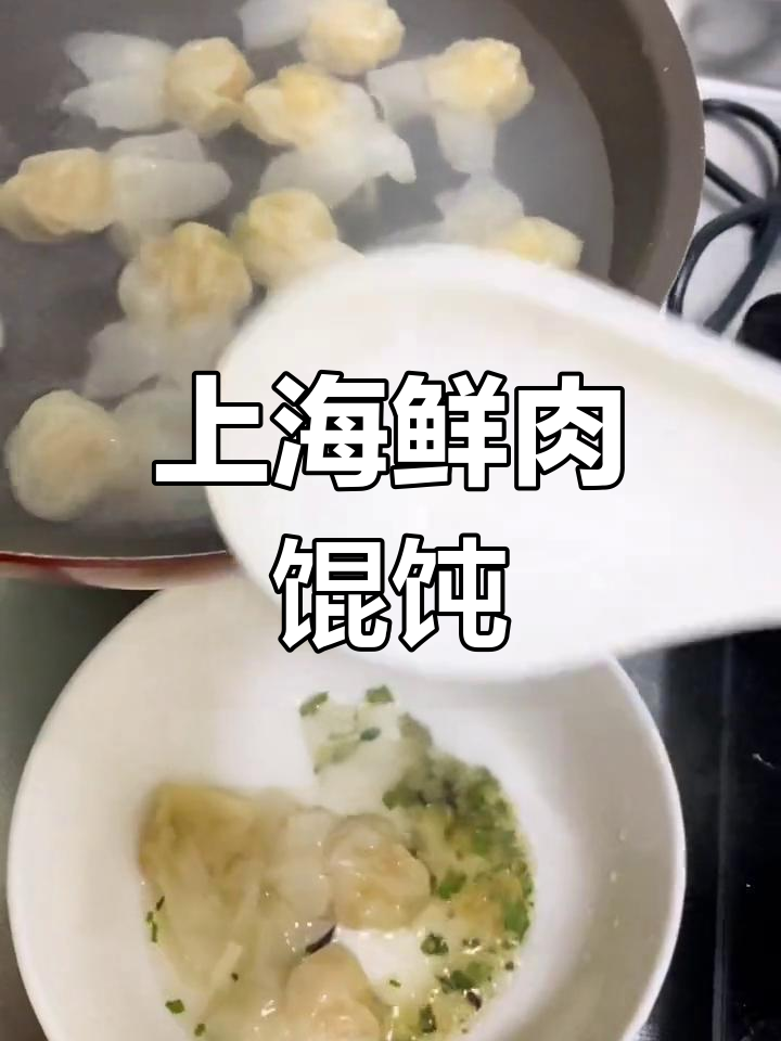 冷链保鲜,五分钟做出地道上海小馄饨早餐