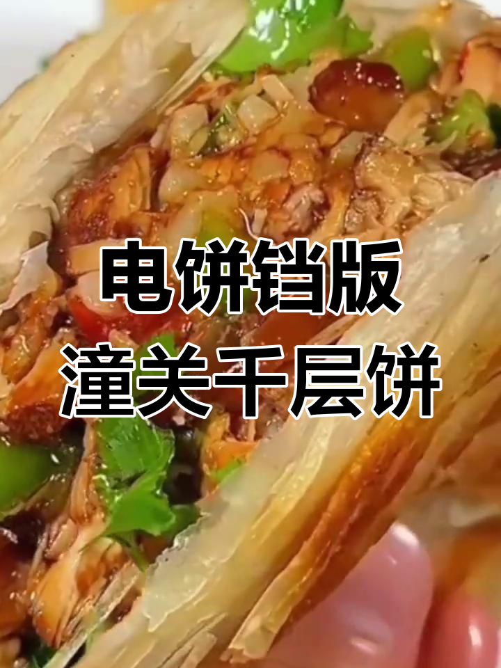 潼关肉夹馍饼胚,电饼铛轻松做早餐,香酥可口