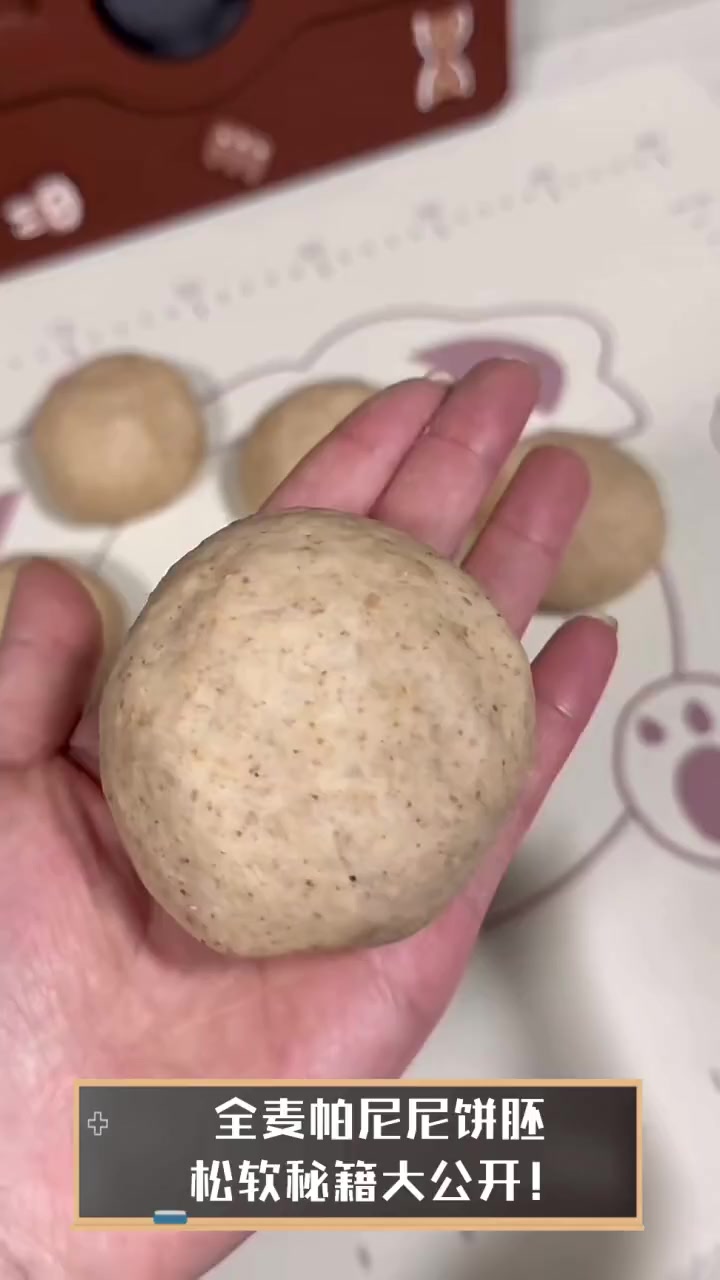 全麦帕尼尼饼胚,松软秘籍大公开!