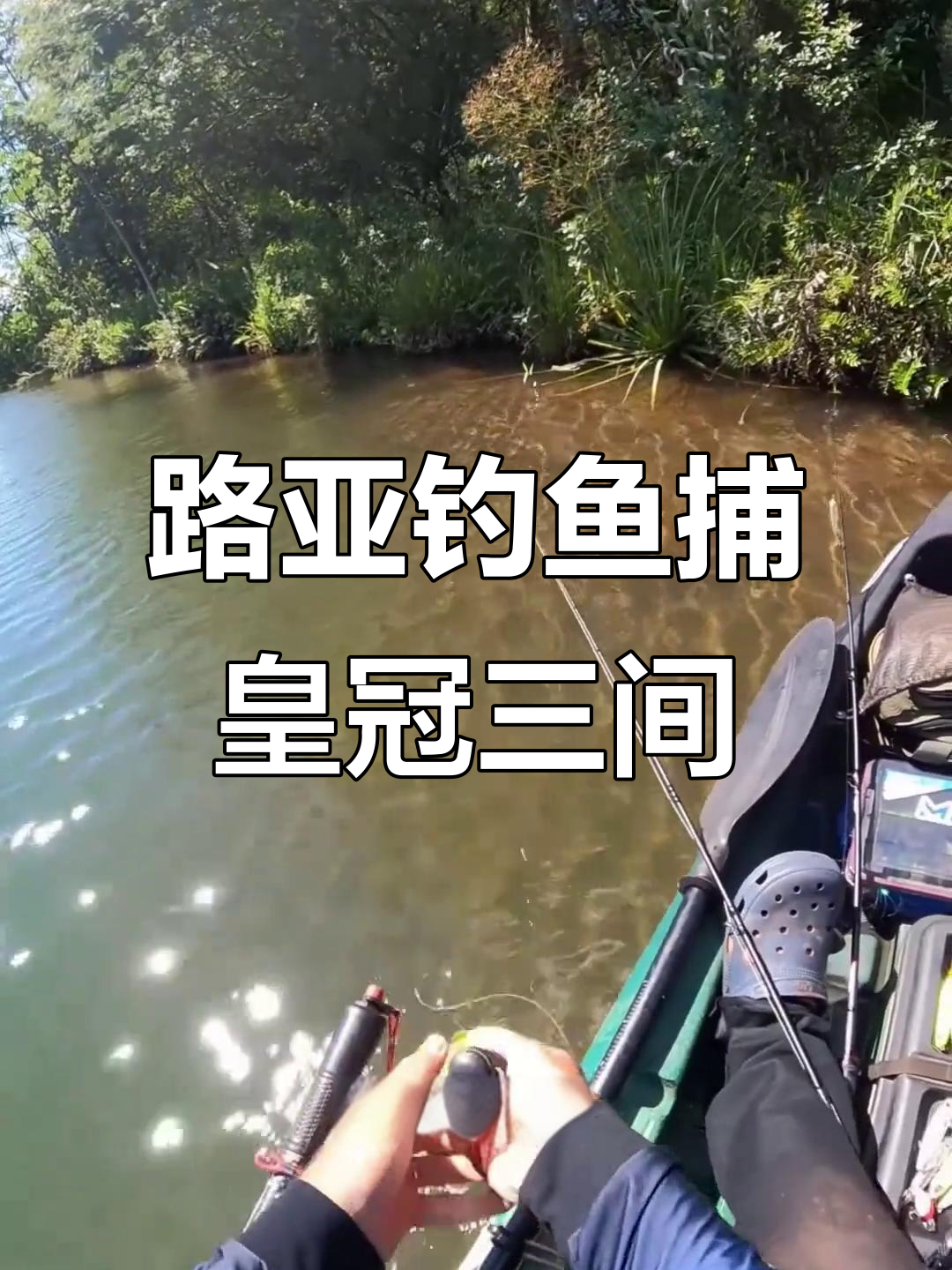巴西路亚高手挑战亚马逊巨物，钓获皇冠三间放生小个头
