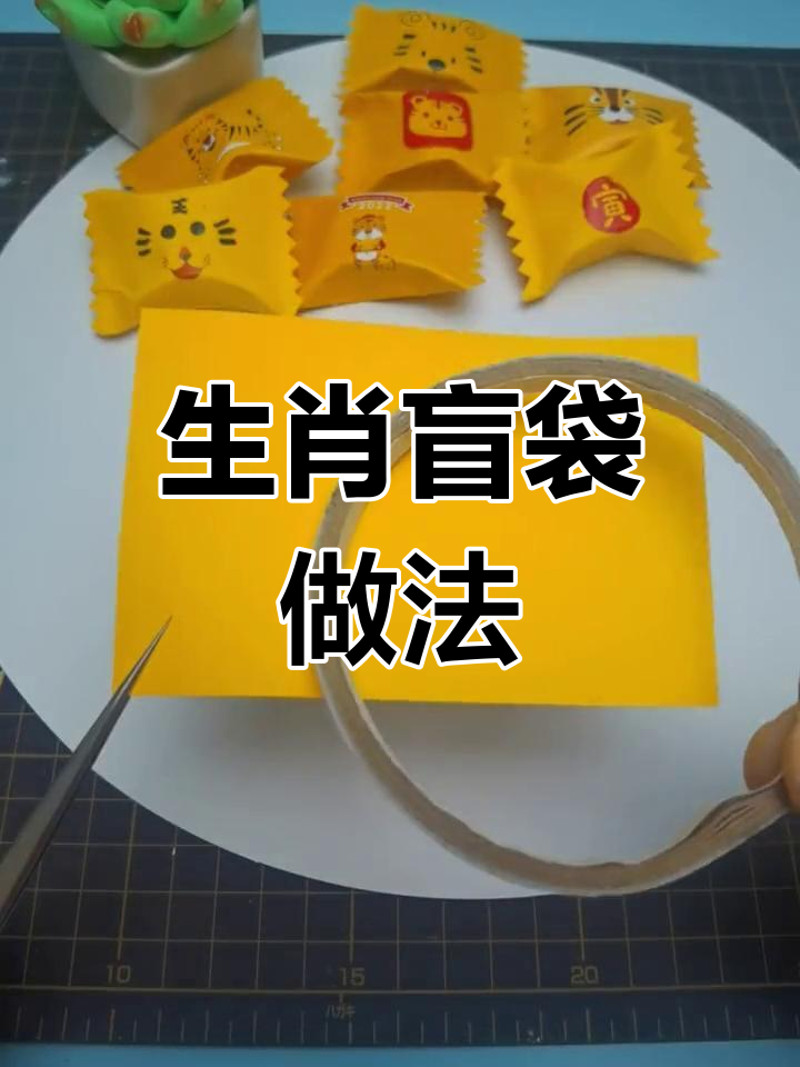 制作十二生肖盲袋教程