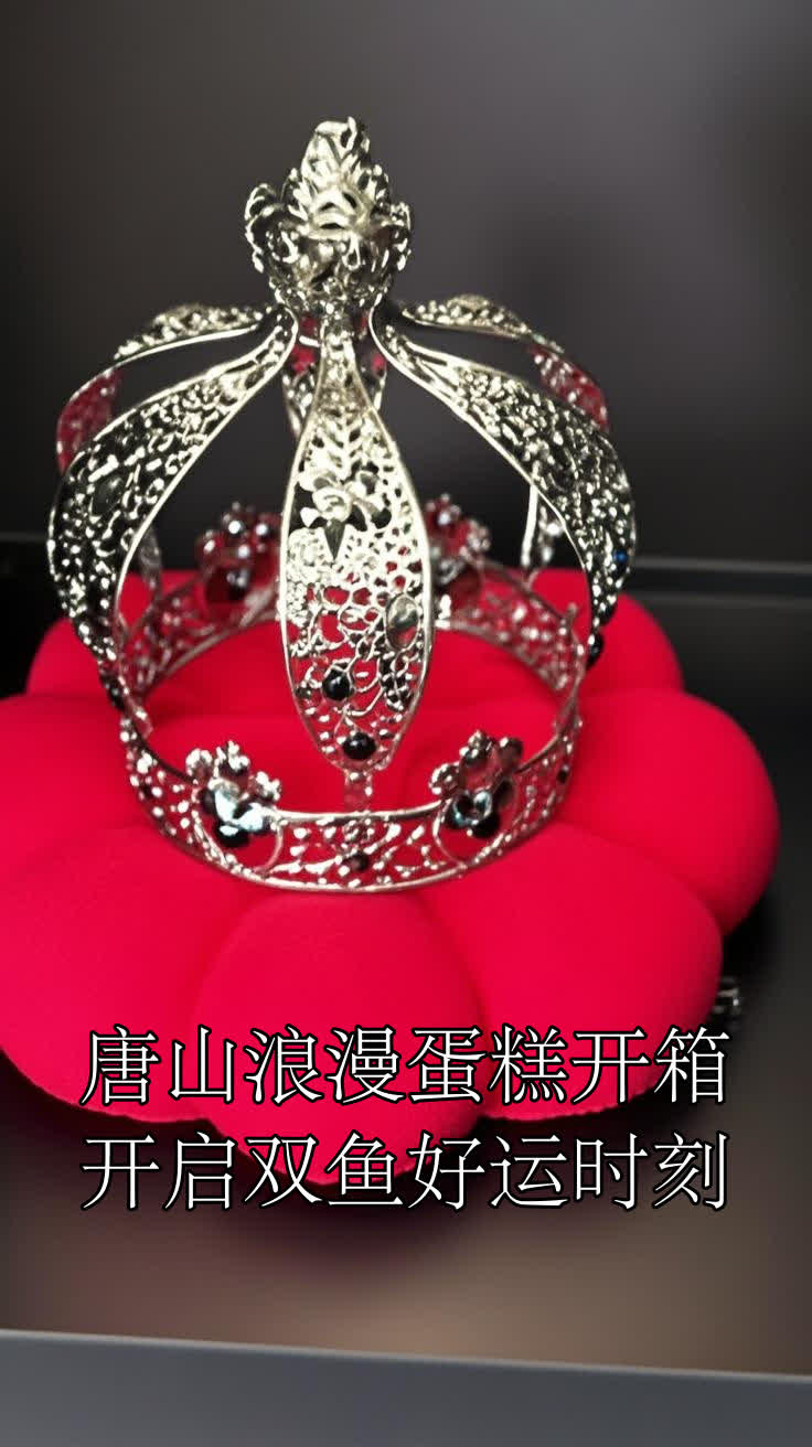 唐山浪漫蛋糕开箱,开启双鱼好运时刻