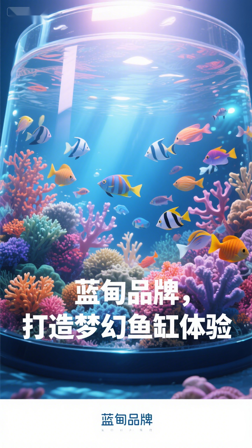 蓝甸品牌,打造梦幻鱼缸体验