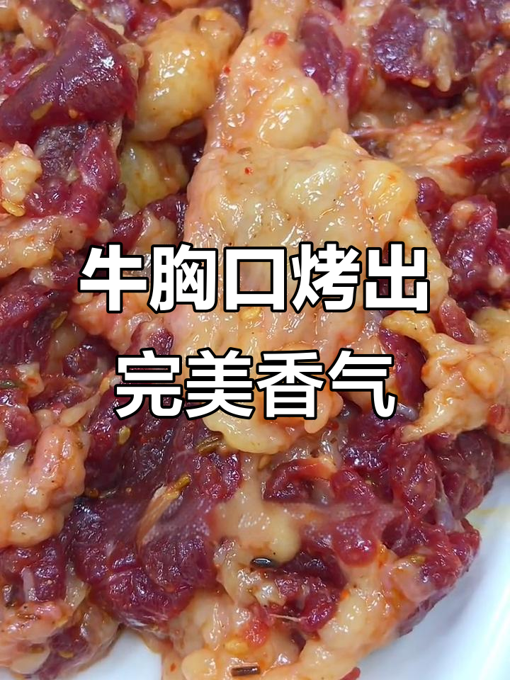 五一假期烤肉必备,牛胸口油香脆嫩,口感无敌