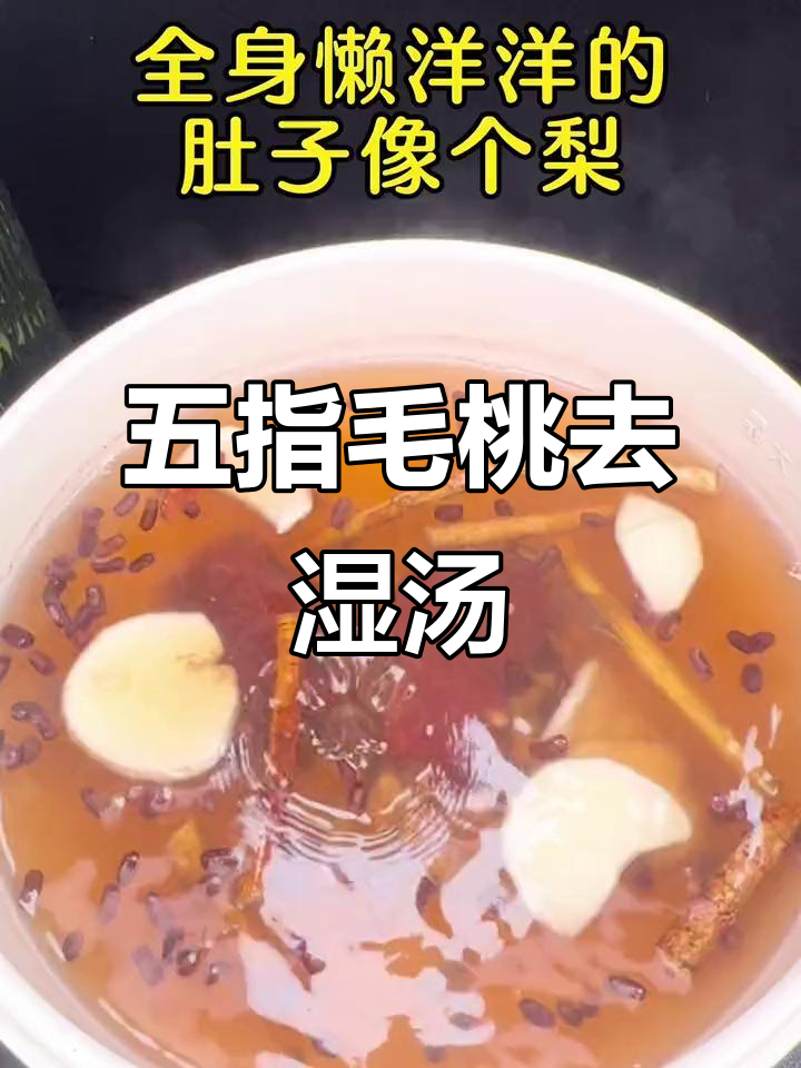 湿气重?五指毛桃土茯苓汤帮你快速除湿,恢复活力