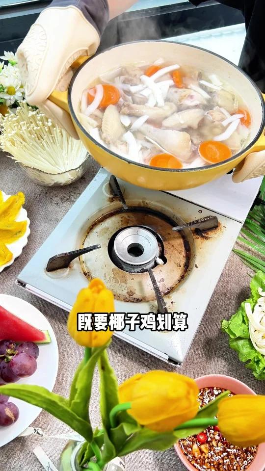怎么做到椰子鸡的食材即新鲜又正宗
