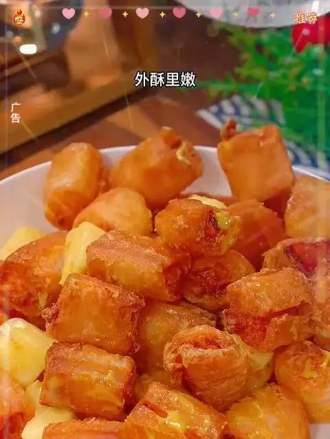 到底是谁发明虾滑搭配油条这种神仙吃法，外酥里嫩，我全家人都吃 虾滑油条