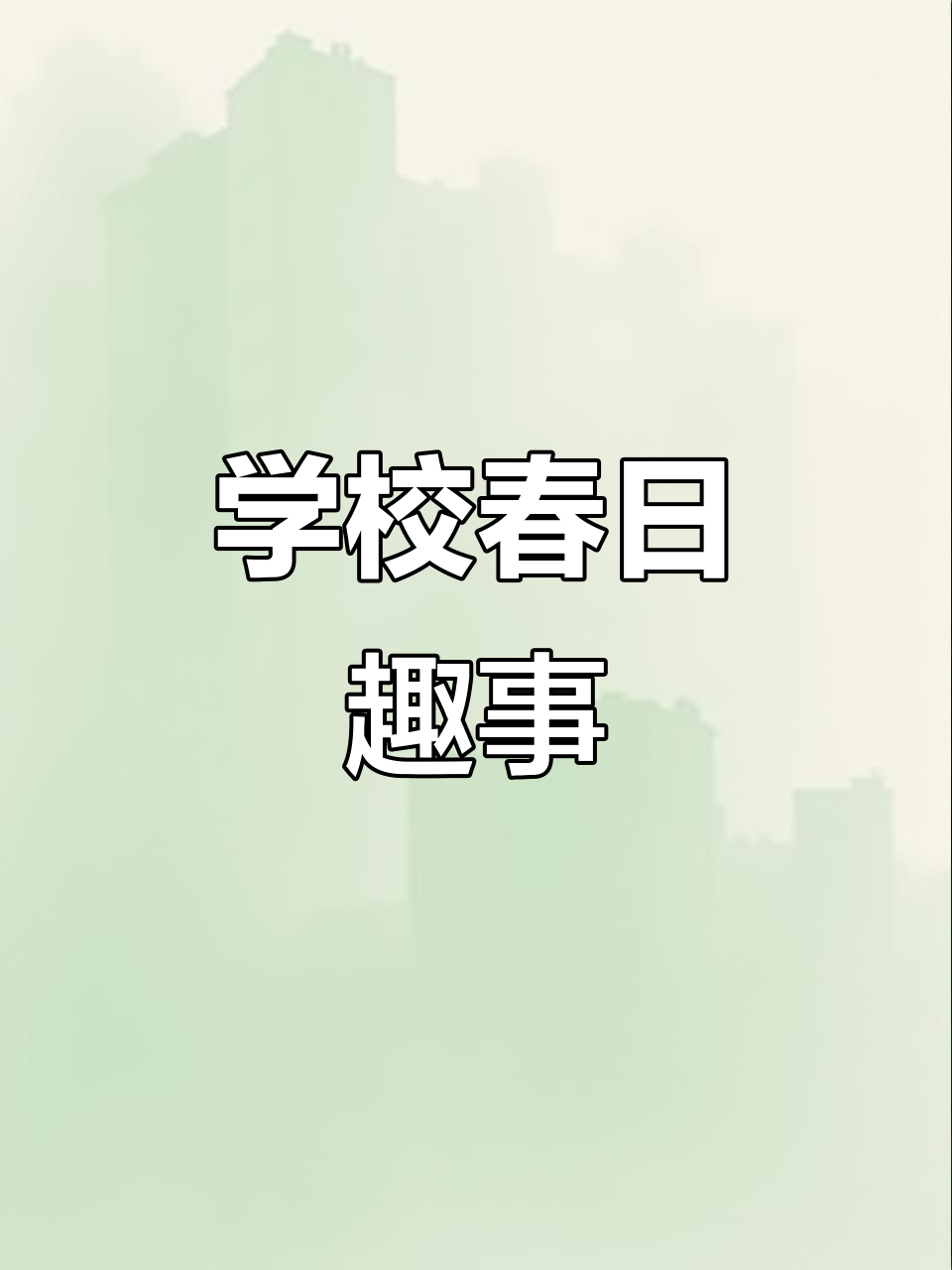 春季学校活动大揭秘:英语派对、运动会和数学测试等精彩内容