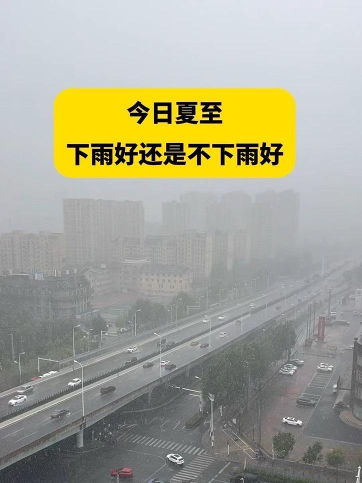 今日夏至，夏至是下雨好还是不下雨好？#夏至后天气 #下雨天气 #农谚预测天气 #农作物农技