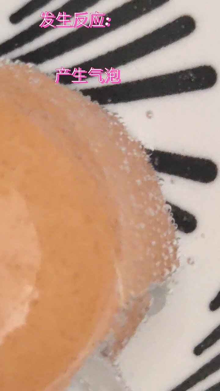 化学实验:白醋与鸡蛋壳