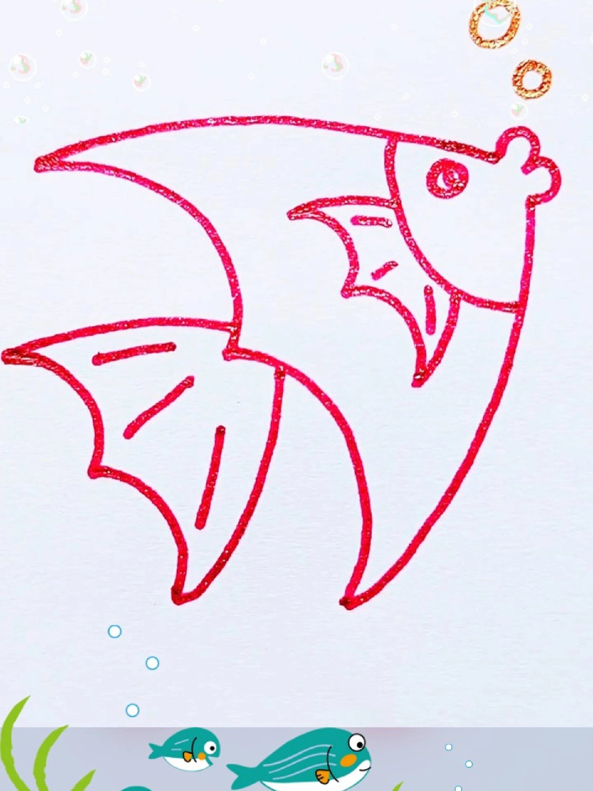 简笔画——鱼