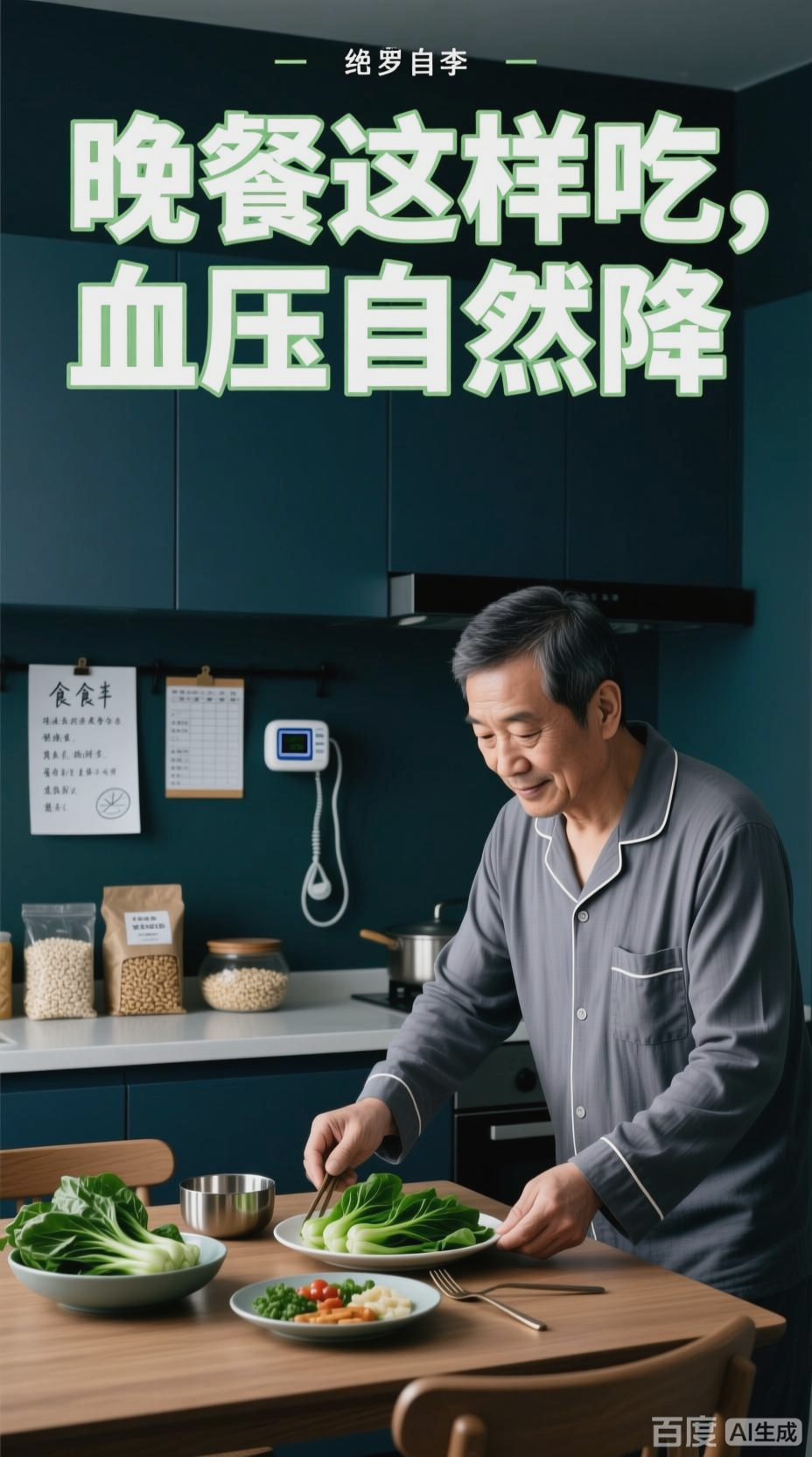 健康饮食，控制血压，从晚餐开始