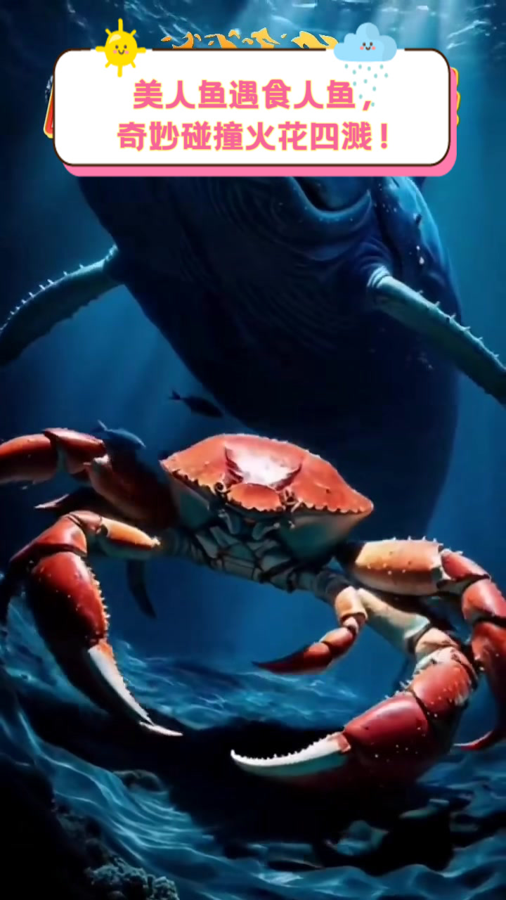 美人鱼遇食人鱼,奇妙碰撞火花四溅!