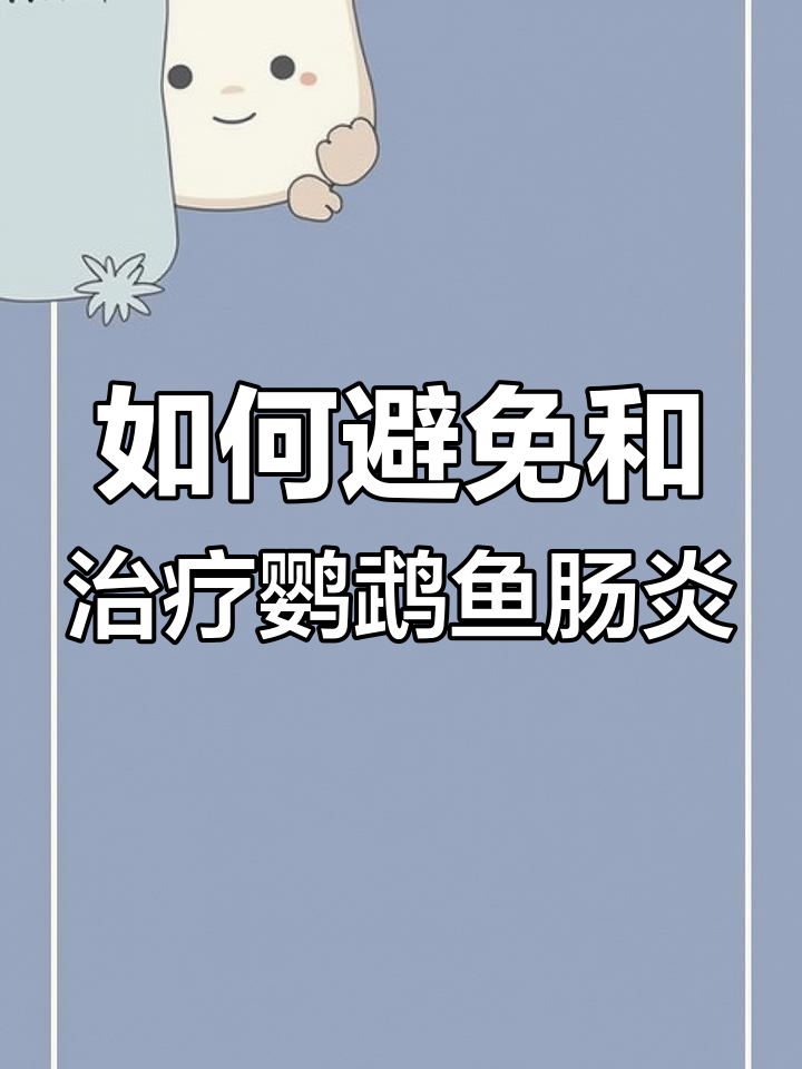 鹦鹉鱼肠炎病的原因与治疗方法