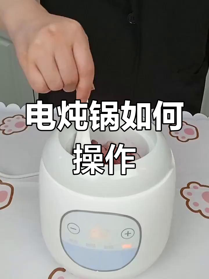 苏泊尔电炖锅使用指南