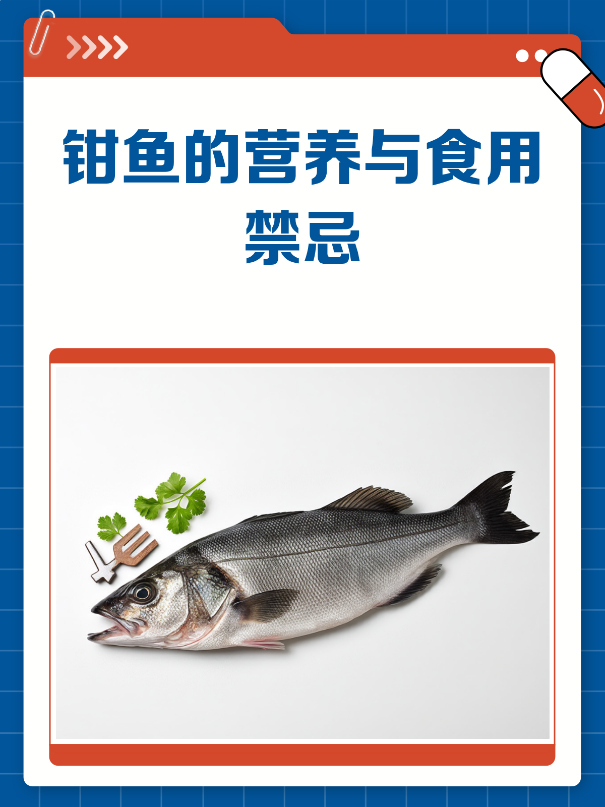 钳鱼营养高,但这类人千万要少吃!