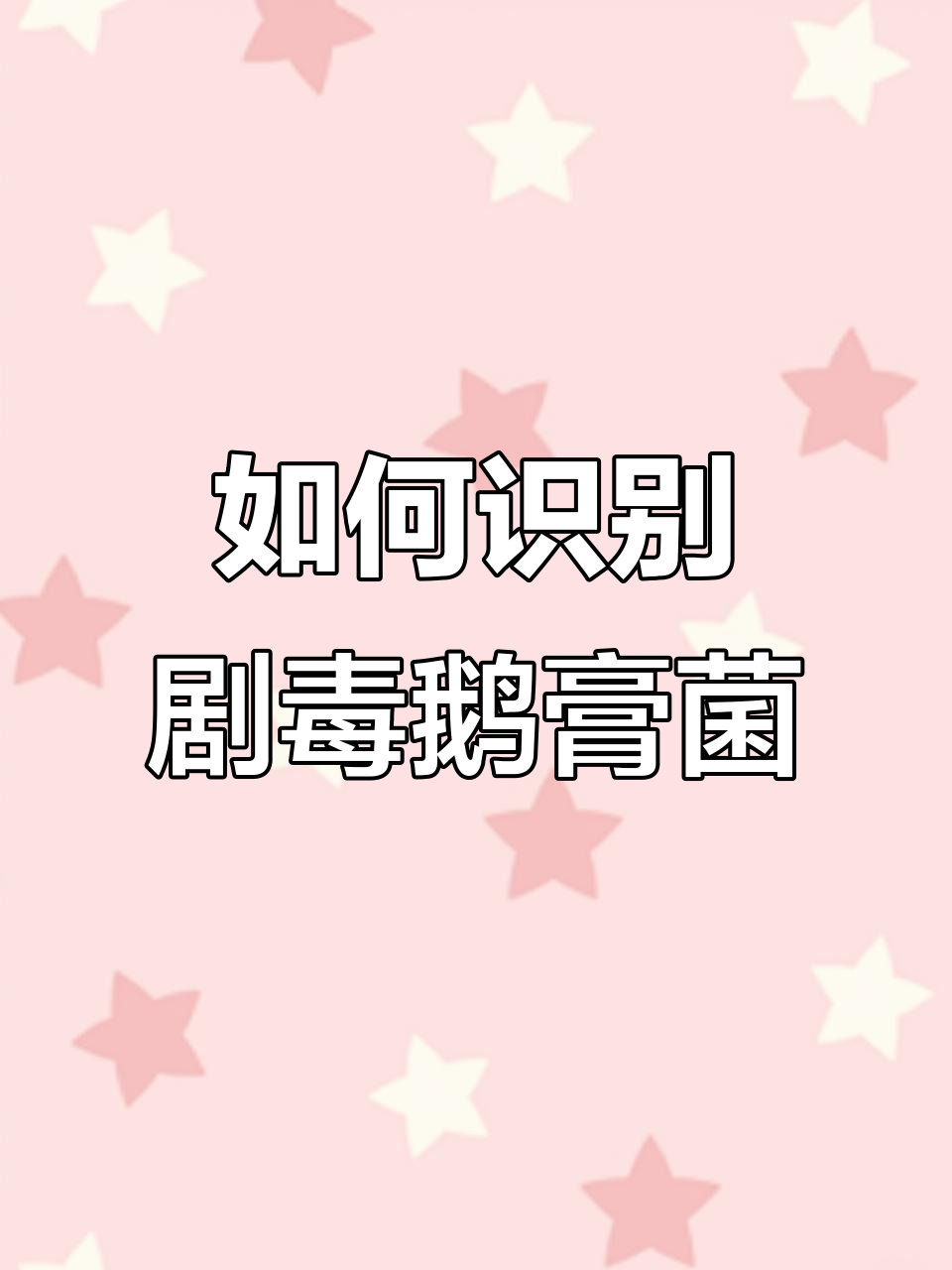 云南野生菌中毒事件频发,致命鹅膏如何辨别