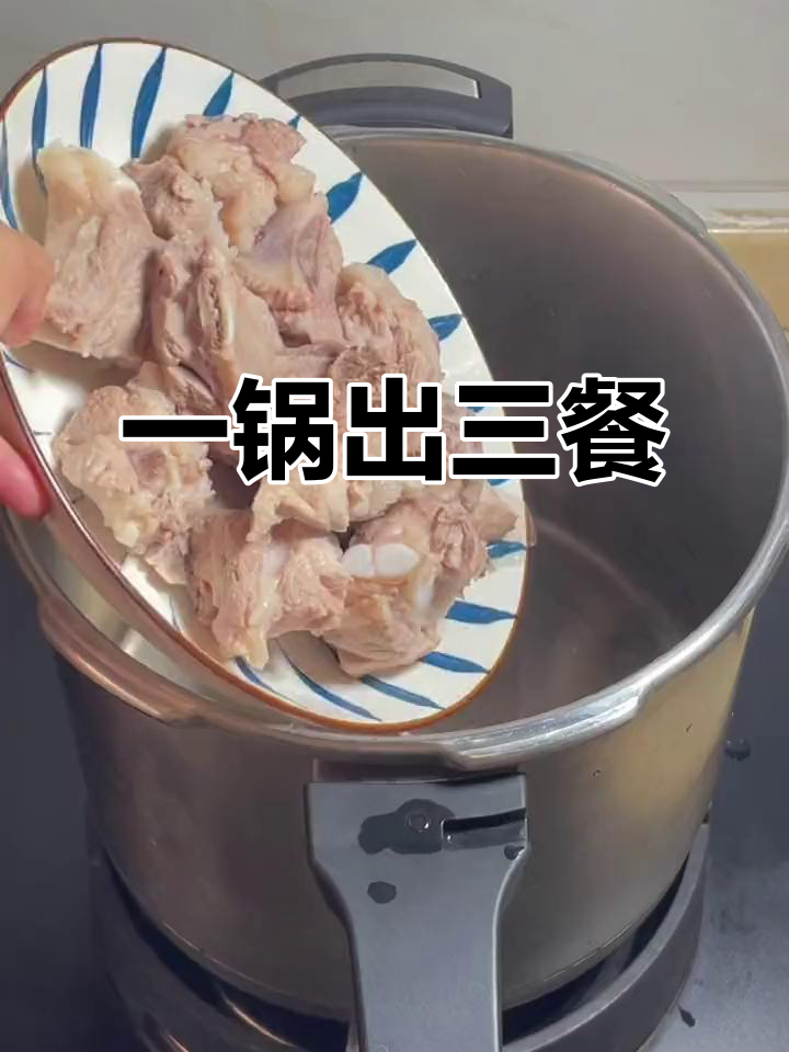 鹅妈妈压力锅,15分钟搞定三道美味佳肴