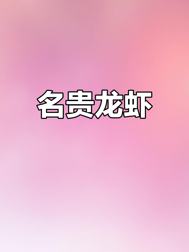 龙虾色彩斑斓,体型巨大,是海鲜中的珍品