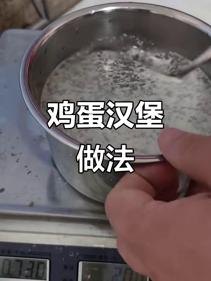 鸡蛋汉堡面糊配方大揭秘,轻松做出美味蛋堡