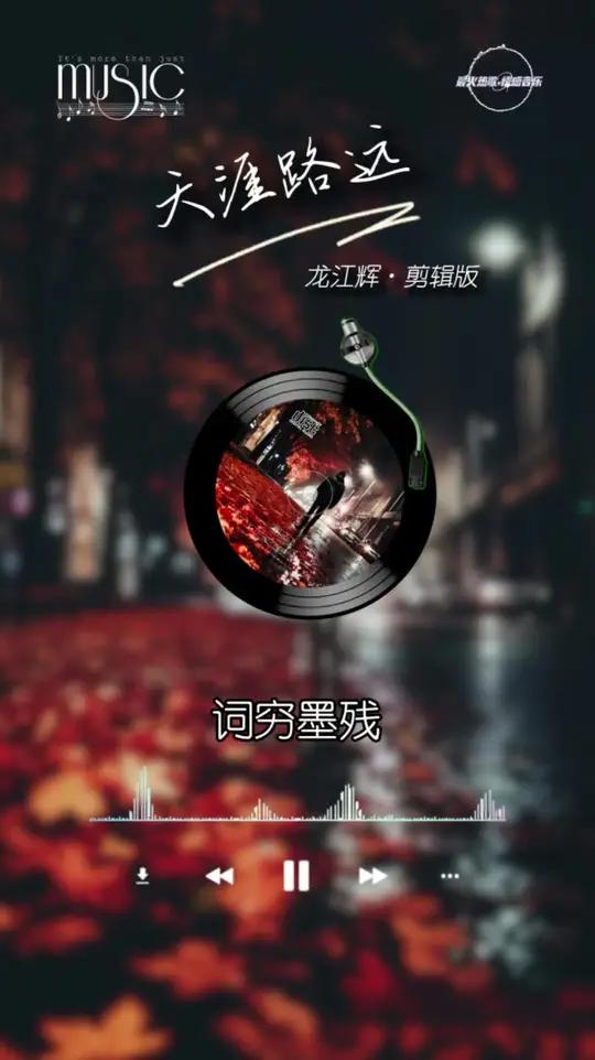 一身疲惫独自扛 把孤独当做晚餐却难以下咽 同是红尘悲伤客 天涯路远