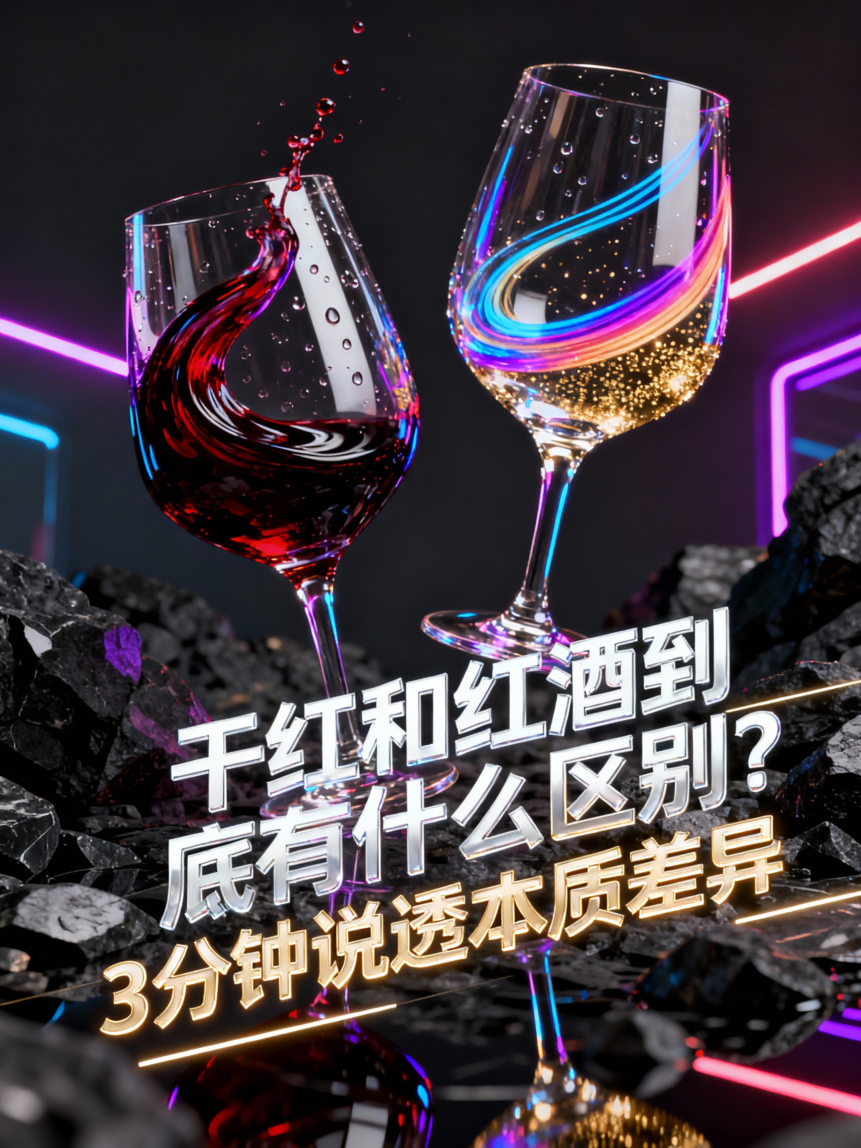 干红和红酒到底有什么区别？3分钟说透本质差异