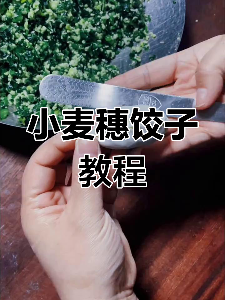 轻松学会小麦穗饺子包法,简单又好玩