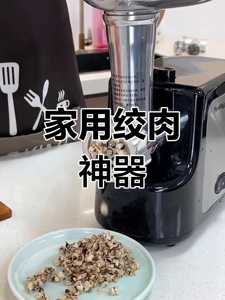 家庭必备,大容量电动绞肉机,不锈钢材质耐用又实用