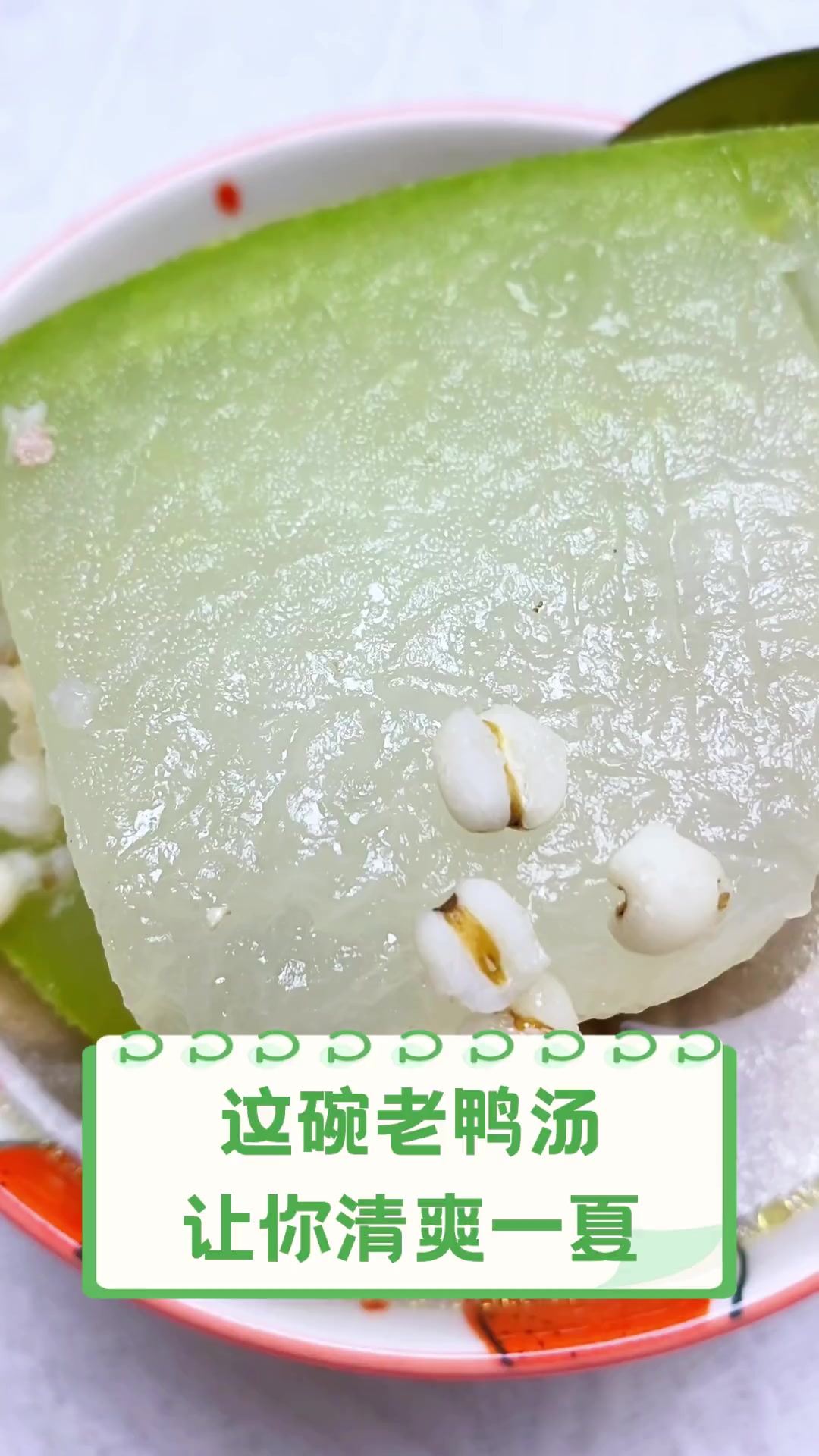 这碗老鸭汤让你清爽一夏