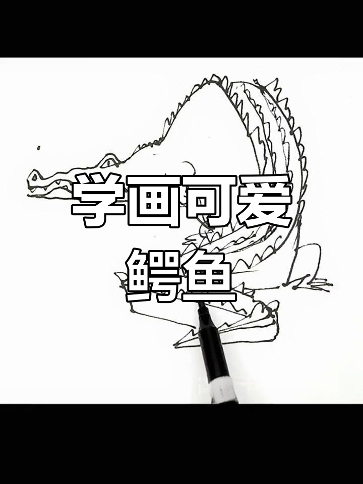 鳄鱼大作战,手绘卡通挑战