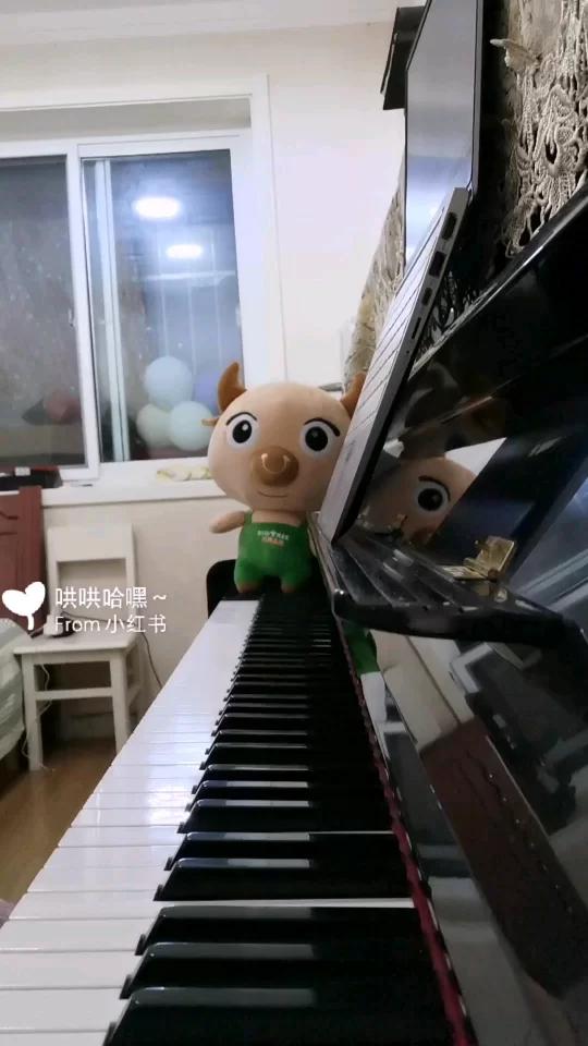 《大鱼》简易版钢琴曲