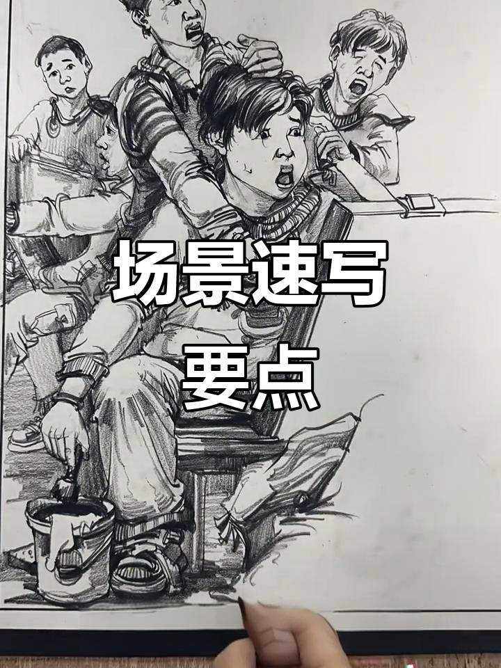 场景速写技巧:如何把握时间与构图,让画面更生动