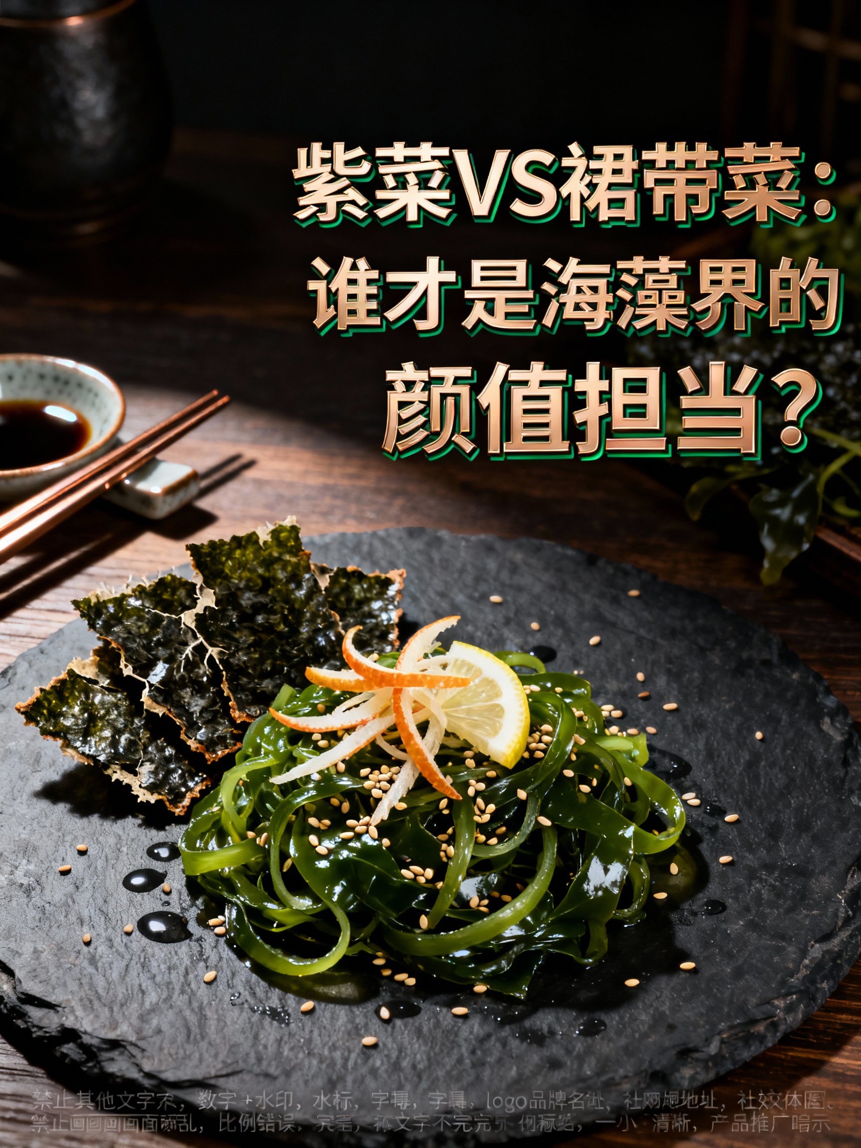 紫菜VS裙带菜:谁才是海藻界的颜值担当?