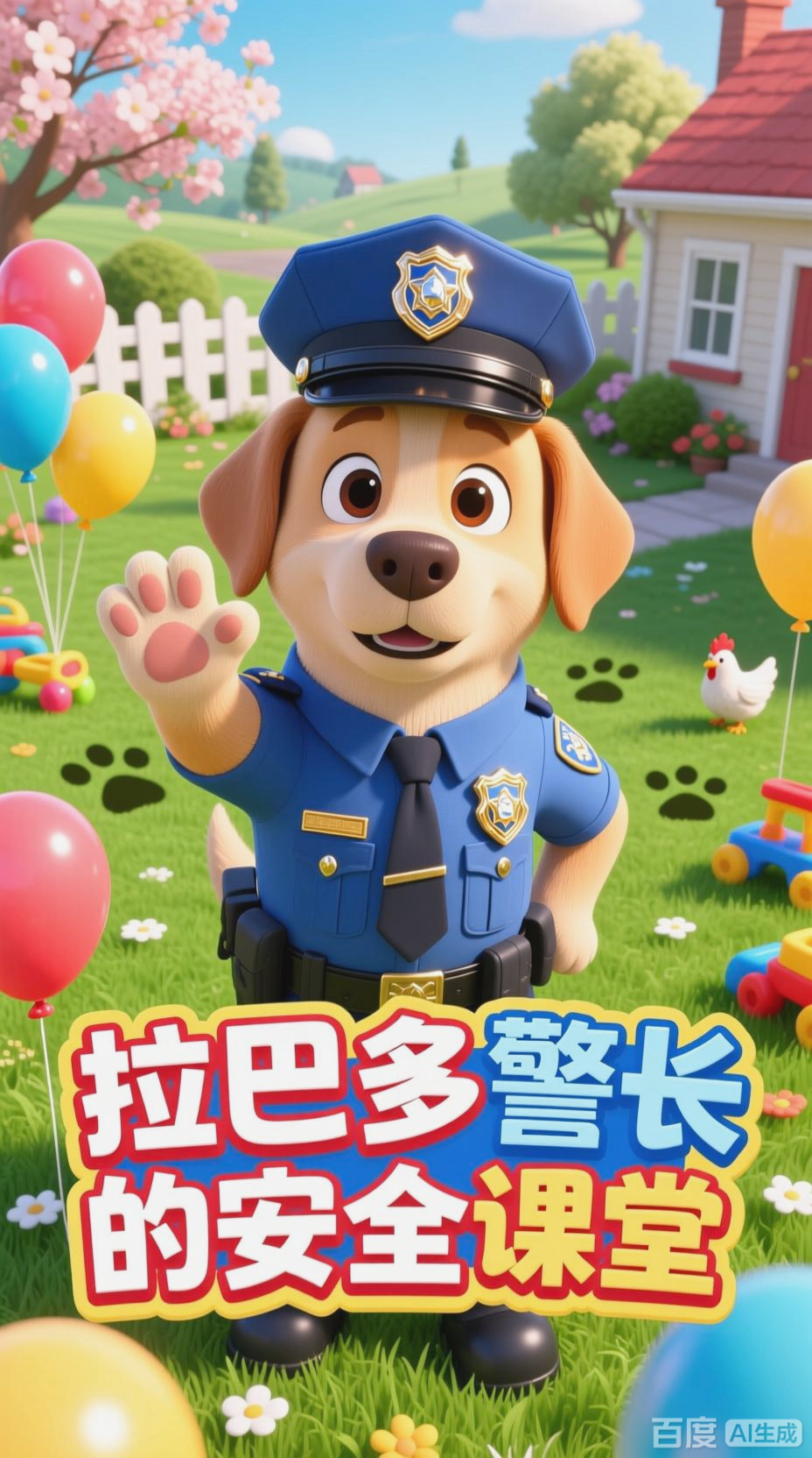 拉布拉多警长播报